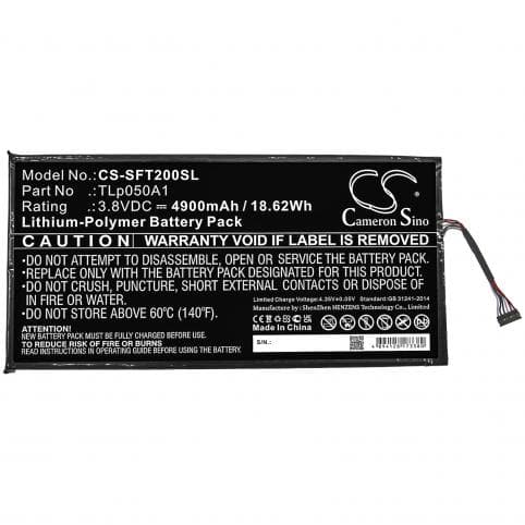Batterie pour Safran TLp050A1