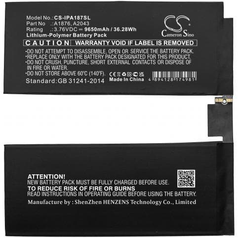 Batterie pour Apple A1876