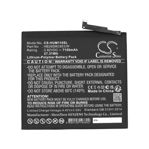 Batterie pour Huawei HB26D8C8ECW