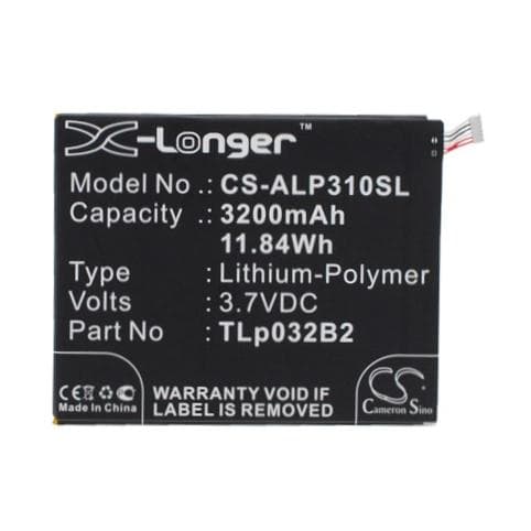 Batterie pour Alcatel TLp032B2