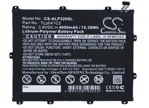 Batterie pour Alcatel TLp041C2