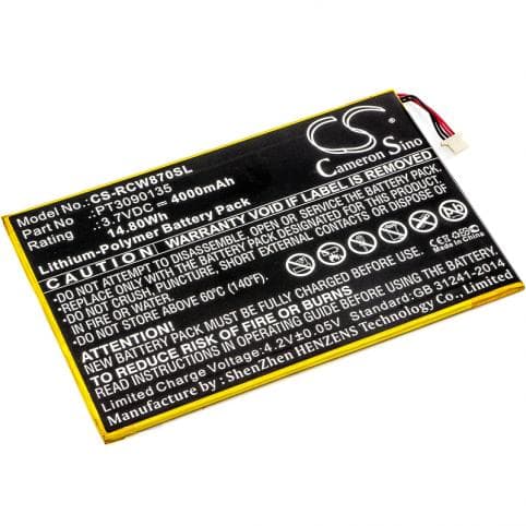 Batterie pour RCA PT3090135