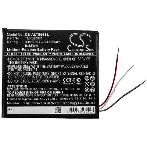 Batterie pour Alcatel TLP025F7