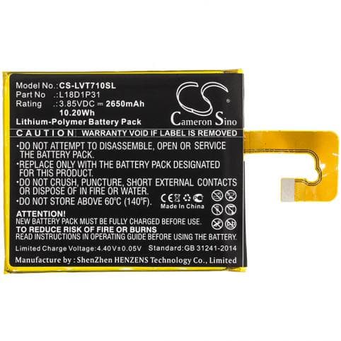 Batterie pour Lenovo L18D1P31