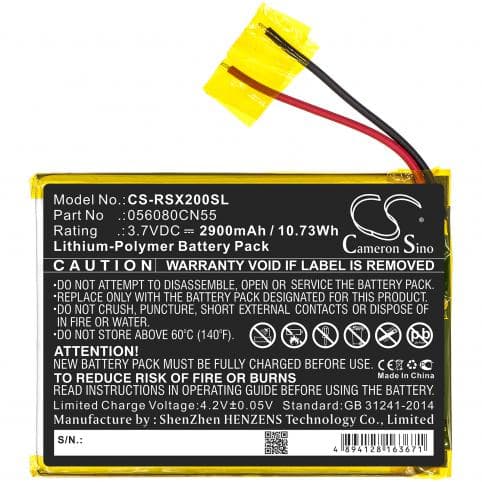 Batterie pour Oregon Scientific 056080CN55