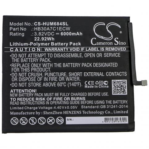 Batterie pour Huawei HB30A7C1ECW