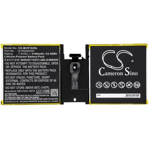 Batterie pour Microsoft G16QA043H