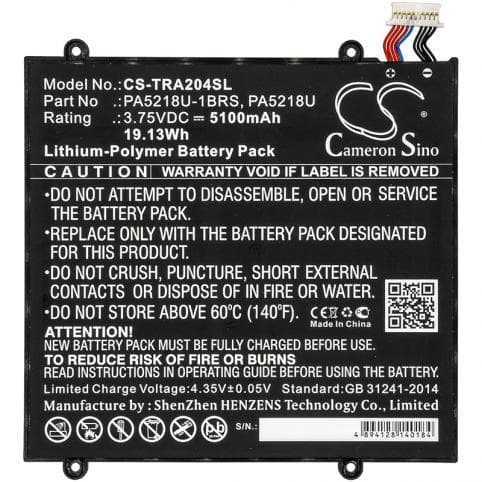 Batterie pour Toshiba PA5218U