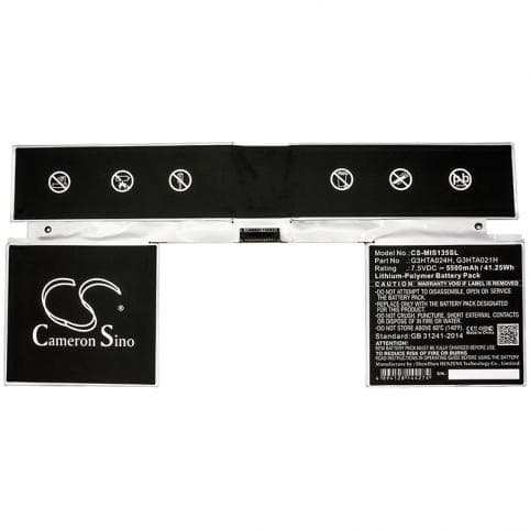Batterie pour Microsoft G3HTA021H