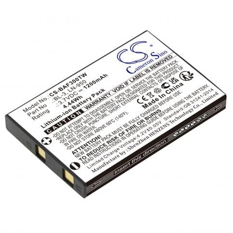 Batterie pour Weierwei UV3R