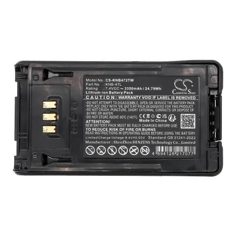 Batterie pour Kenwood KNB-47L