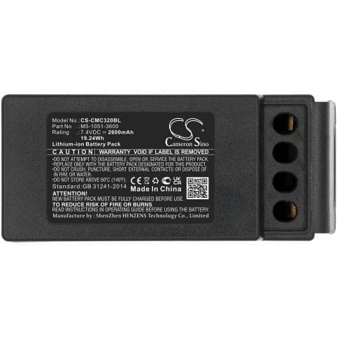Batterie pour Cavotec M5-1051-3600