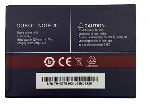Batterie pour Cubot Note 20
