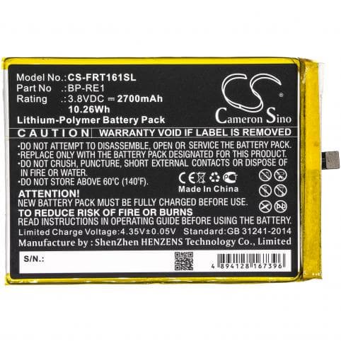 Batterie pour Freetel BP-RE1