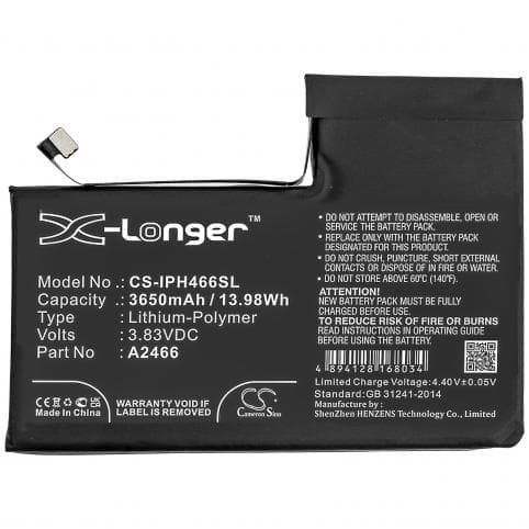 Batterie pour Apple A2466