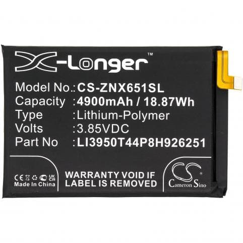 Batterie pour ZTE LI3950T44P8H926251