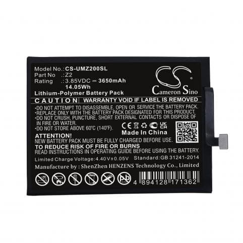Batterie pour UMI Z2 UMIDIGI Z2