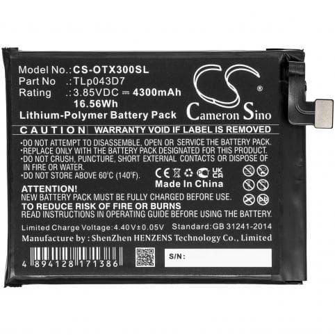Batterie pour Alcatel TLp043D7