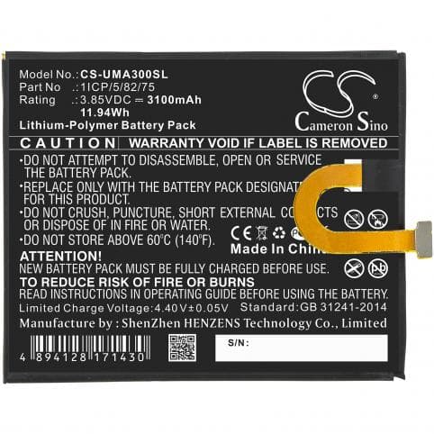 Batterie pour UMI 1ICP/5/82/75