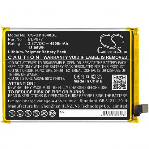 Batterie pour Oppo BLP877