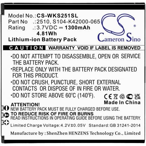 Batterie pour Wiko 2510