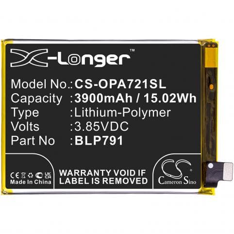 Batterie pour Oppo BLP791