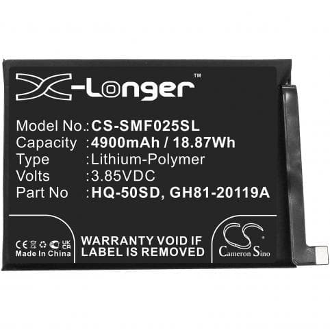 Batterie pour Samsung HQ-50SD