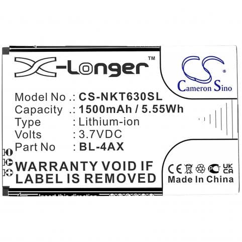 Batterie pour Nokia BL-4AX