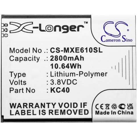 Batterie pour Lenovo KC40