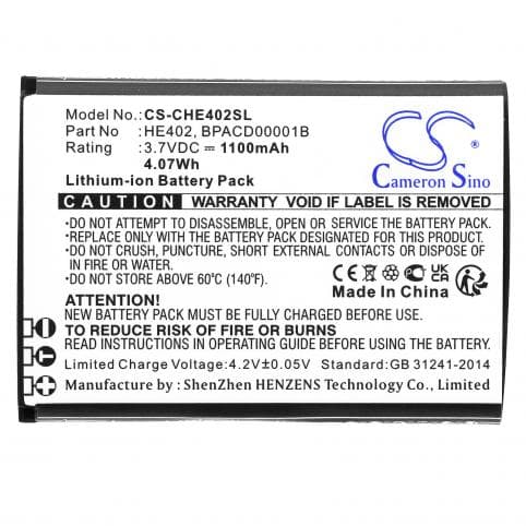 Batterie pour Cingular HE402