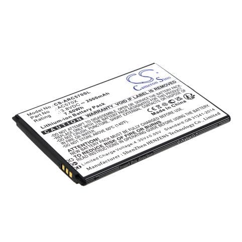 Batterie pour Archos AC570X