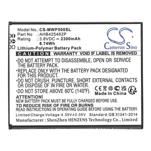 Batterie pour Maxwest AHB425462P