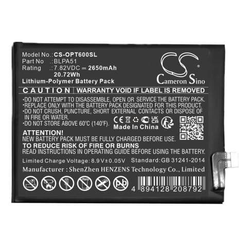 Batterie pour Realme BLPA51