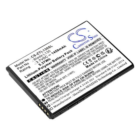Batterie pour ZTE Li3816T43p4h604550