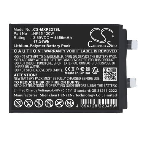 Batterie pour Motorola NF45 120W