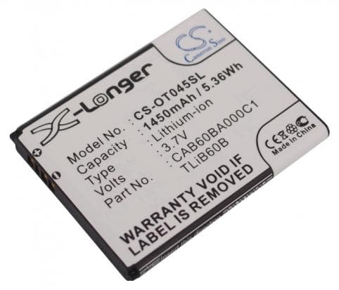 Batterie pour Alcatel CAB60BA000C1