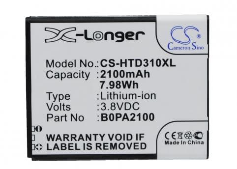 Batterie pour HTC B0PA2100