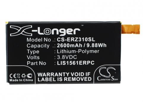Batterie pour Sony Ericsson Xperia C4