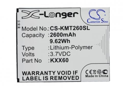 Batterie pour Kazam KXX60