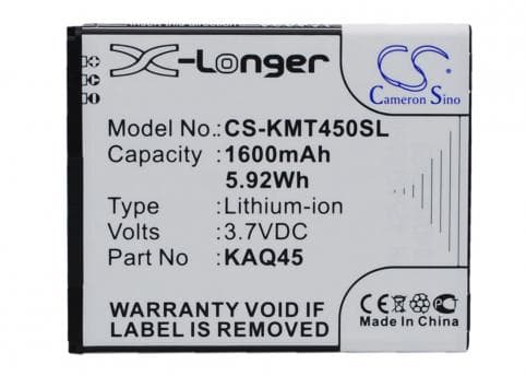 Batterie pour Kazam KAQ45