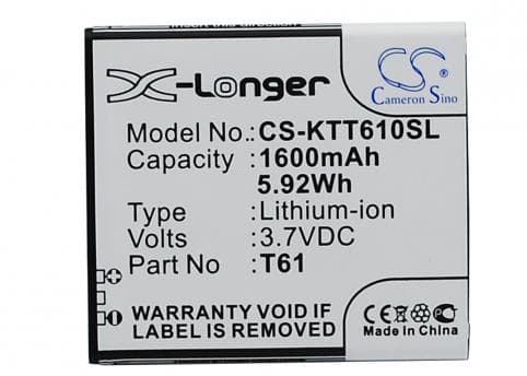 Batterie pour K Touch T61