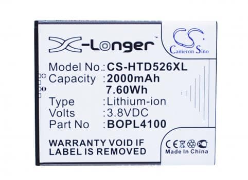Batterie pour HTC BOPL4100
