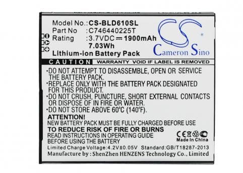 Batterie pour BLU C746440225T