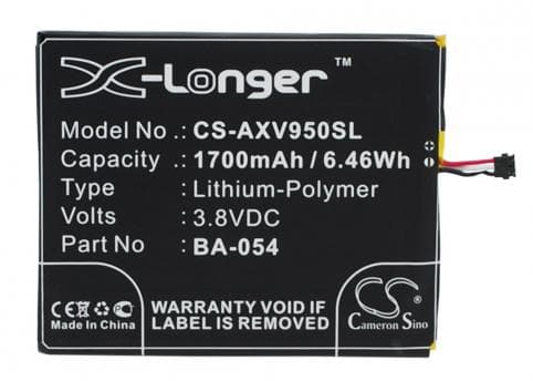 Batterie pour AUX BA-054