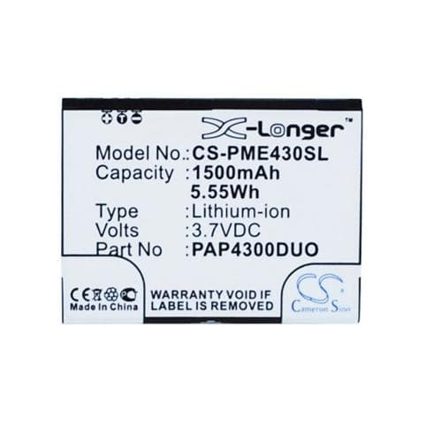 Batterie pour Prestigio PAP4300DUO