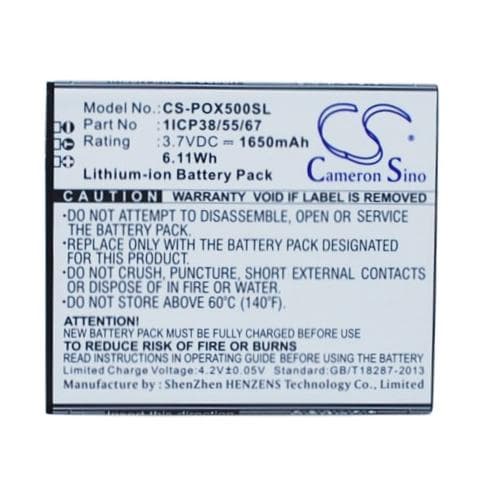 Batterie pour Posh 1ICP38/55/67
