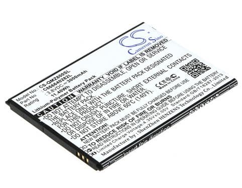 Batterie pour Qmobile C866640282L