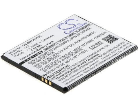 Batterie pour Navon K3 Mizu MZT001