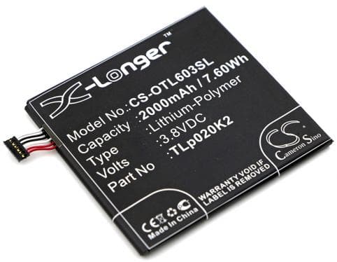 Batterie pour Alcatel TLp020K2