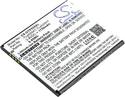 Batterie pour Alcatel TLp025H1